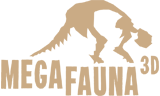 logo megafauna 3D